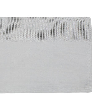 Grey Cellular Blanket