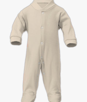 Organic Button Down Front Sleepsuit